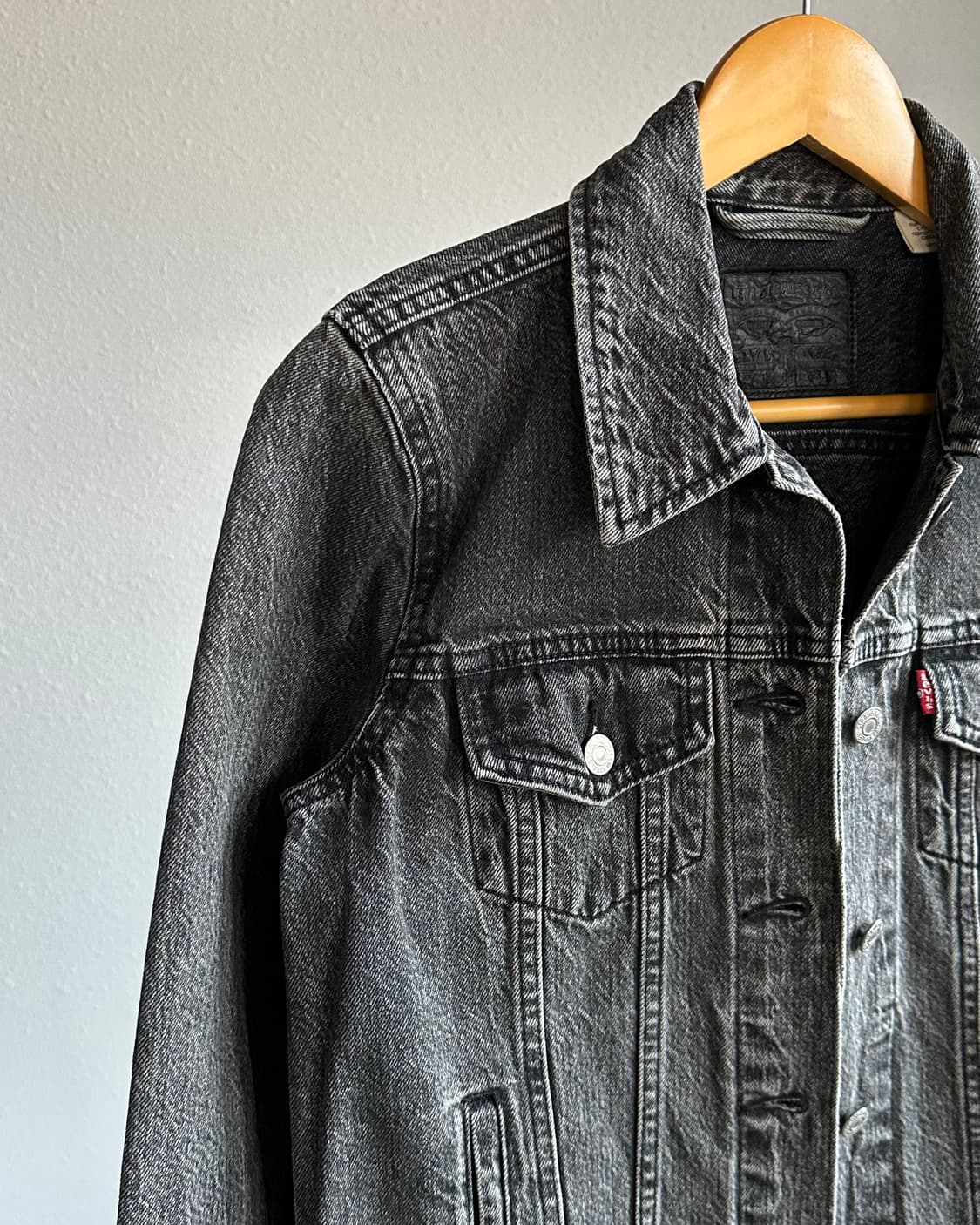 [S]리바이스 Levi's 클래식 흑청 트러커 자켓 상품이미지3