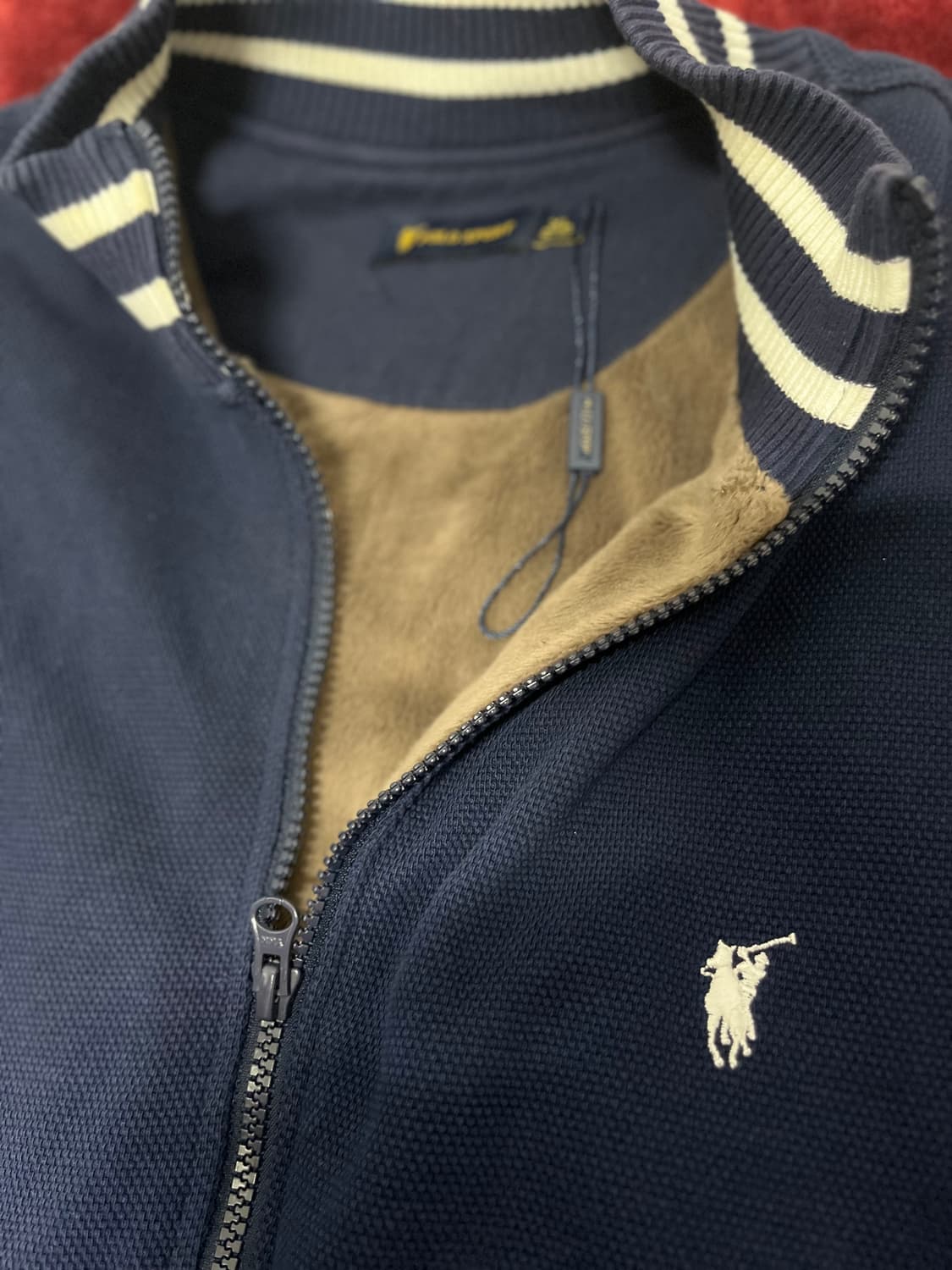 폴로 스포츠 네이비 플리스 자켓 105 상품이미지2