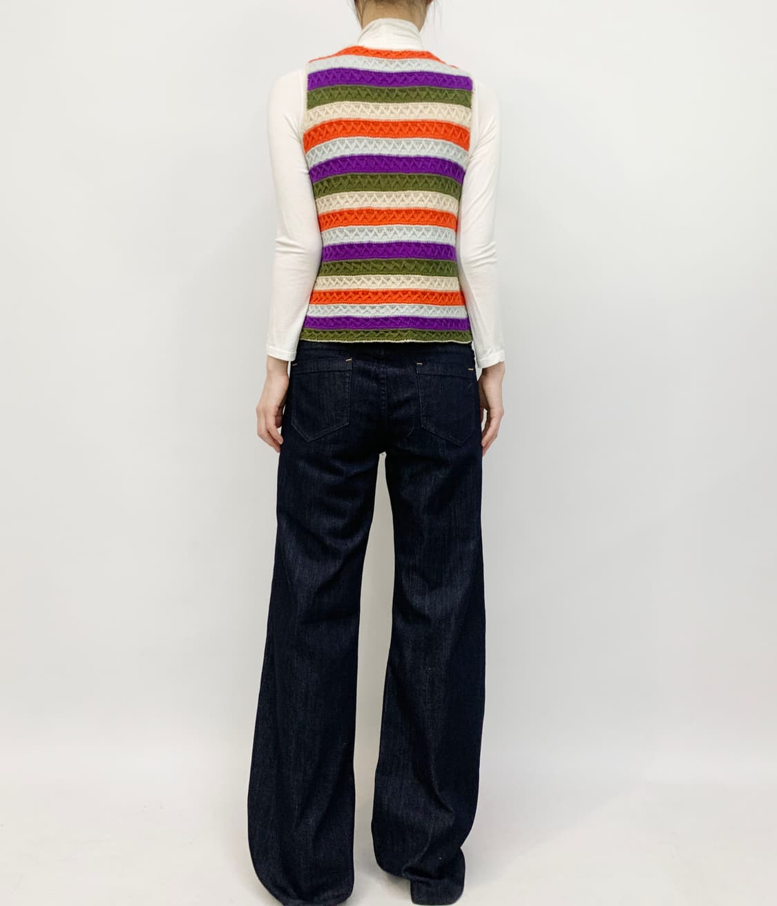 BIANCA'S 니트 슬리브리스 상품이미지3