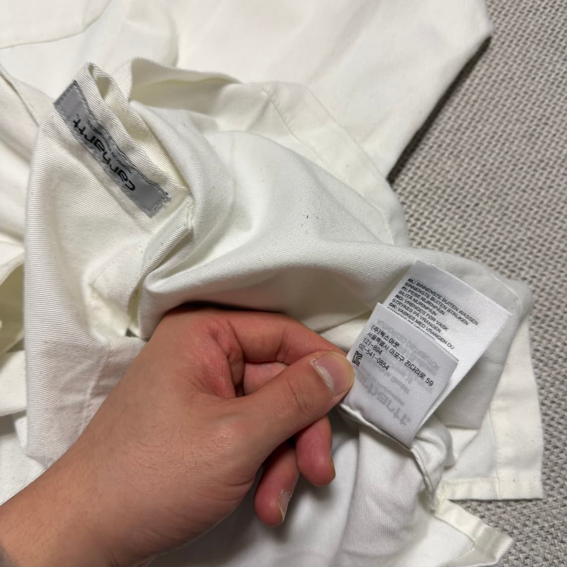 칼하트 WIP 롱슬리브 셔츠 상품이미지4