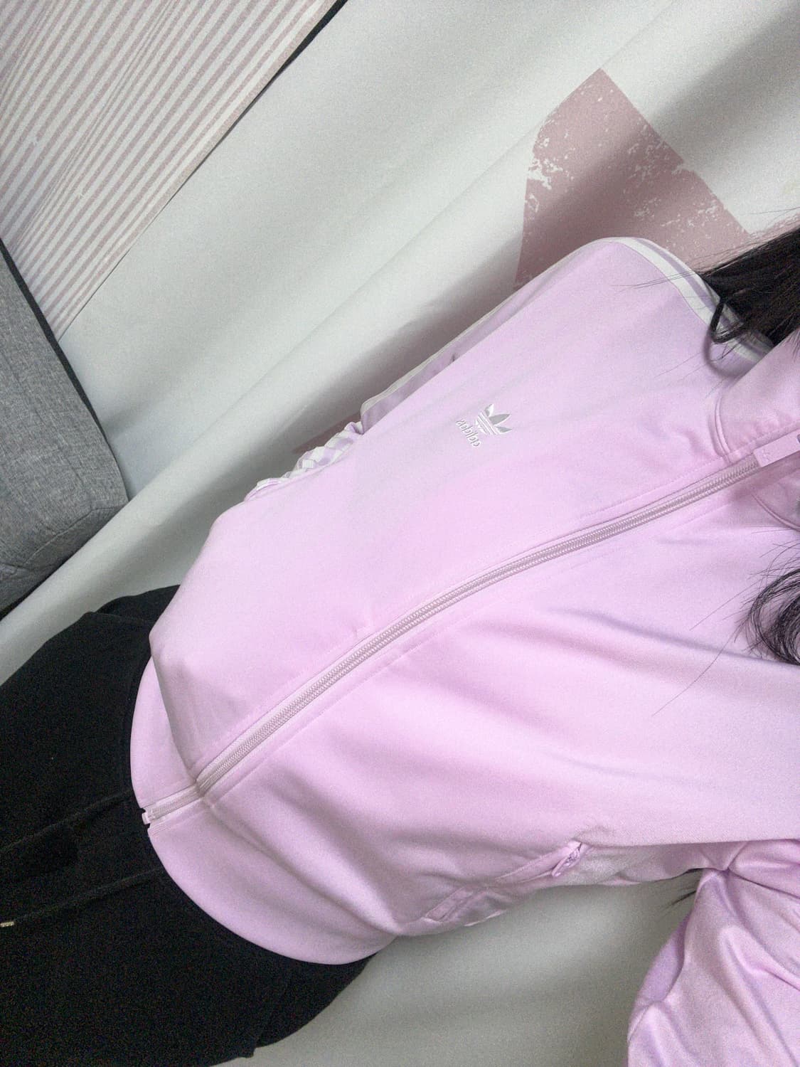 아디다스 연핑크 딸기우유 져지 상품이미지3