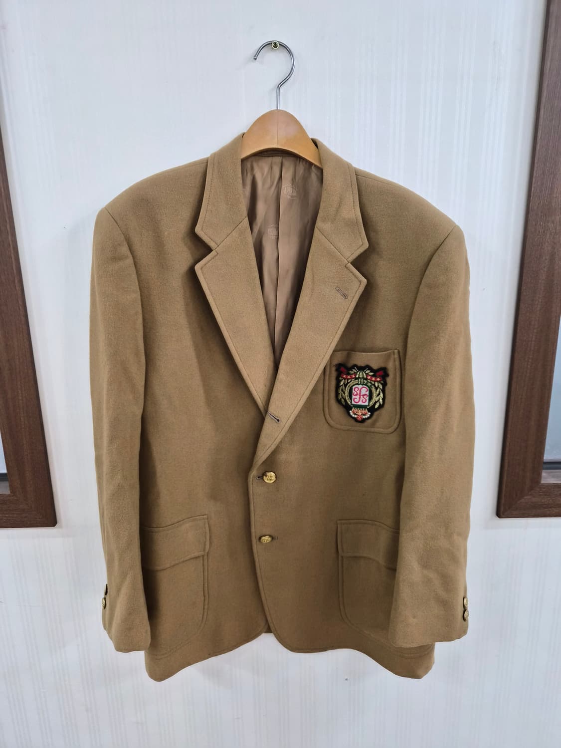 100) J.PRESS 제이프레스 금장 와펜 블레이저 팝니다 상품이미지1