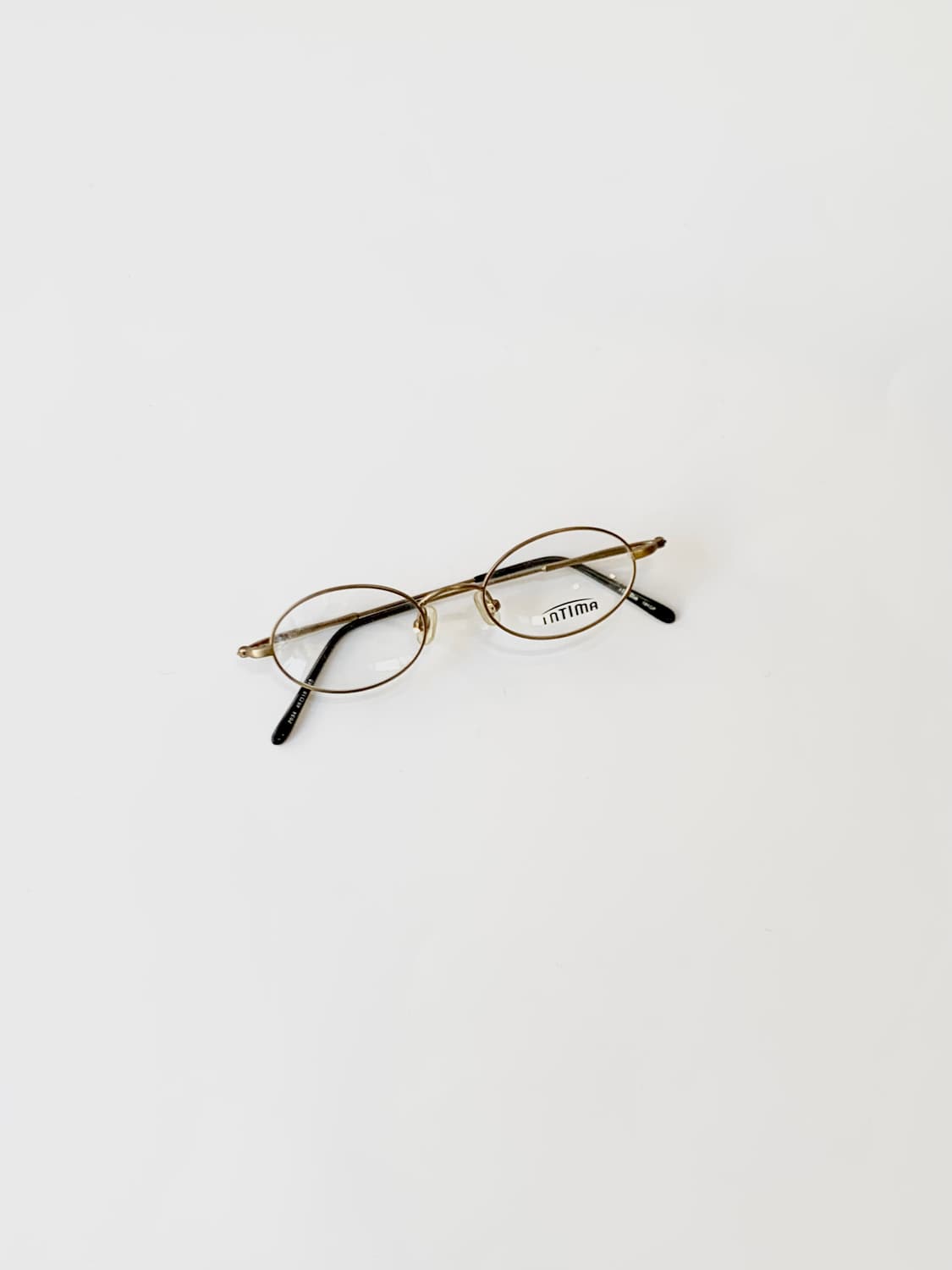 [픽키-089] 미니멀 클래식 골드 메탈 오벌 안경테 초경량 상품이미지2