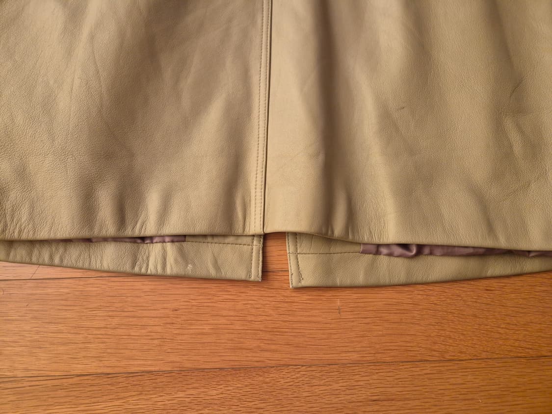 일본 베이지 양가죽 카코트 상품이미지9