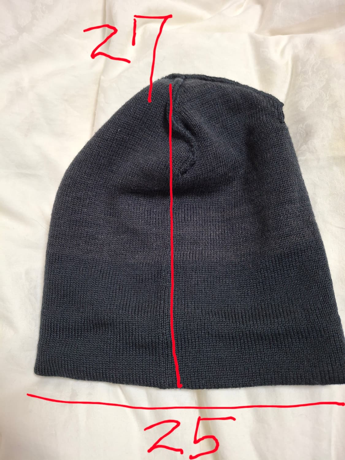 새상품  미즈노 네이비 남색 니트 비니 상품이미지3