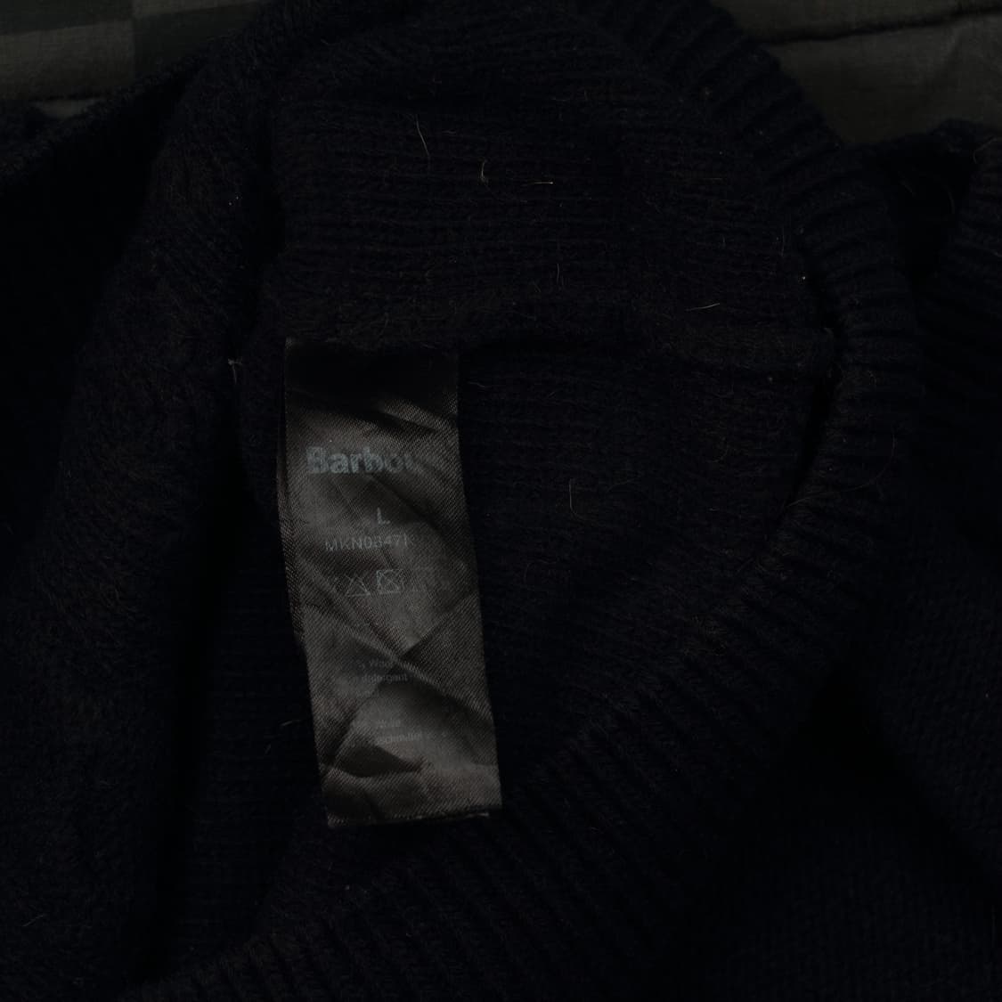 바버 케이블 니트 L B100 상품이미지4