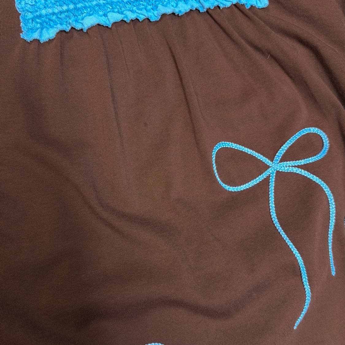 앤더슨벨 프릴 리본 티셔츠 상품이미지7