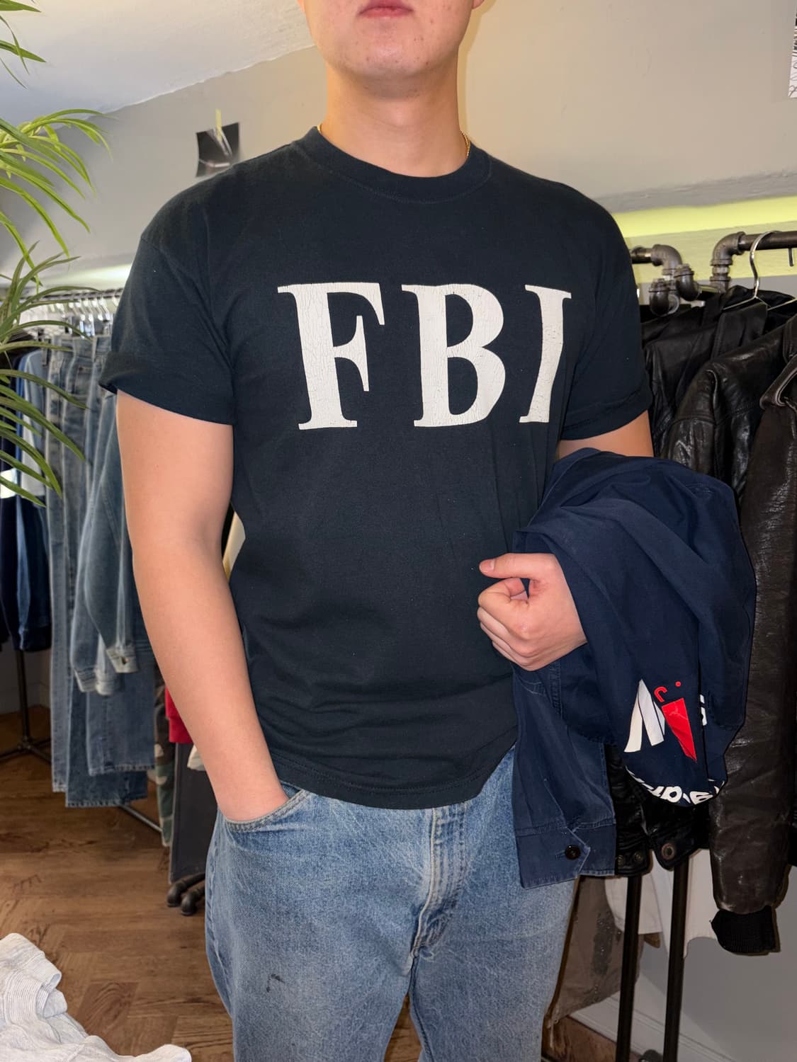 90’s FBI Anvil American culture T-shirt  상품이미지4
