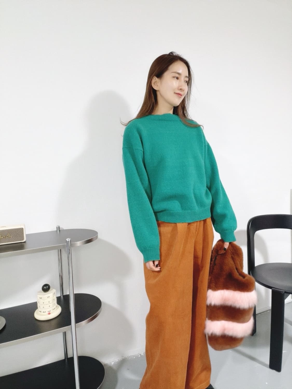 [M] HARRISON 쉐틀랜드 울 니트 스웨터 상품이미지1