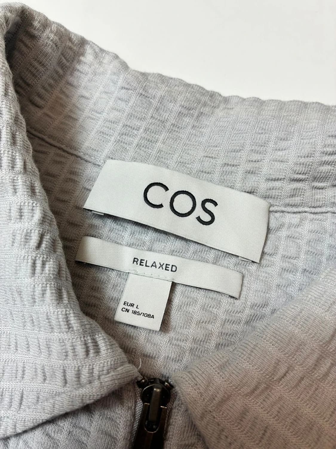 코스 COS 릴렉스트 시어서커 집 셔츠 PN9176 상품이미지5