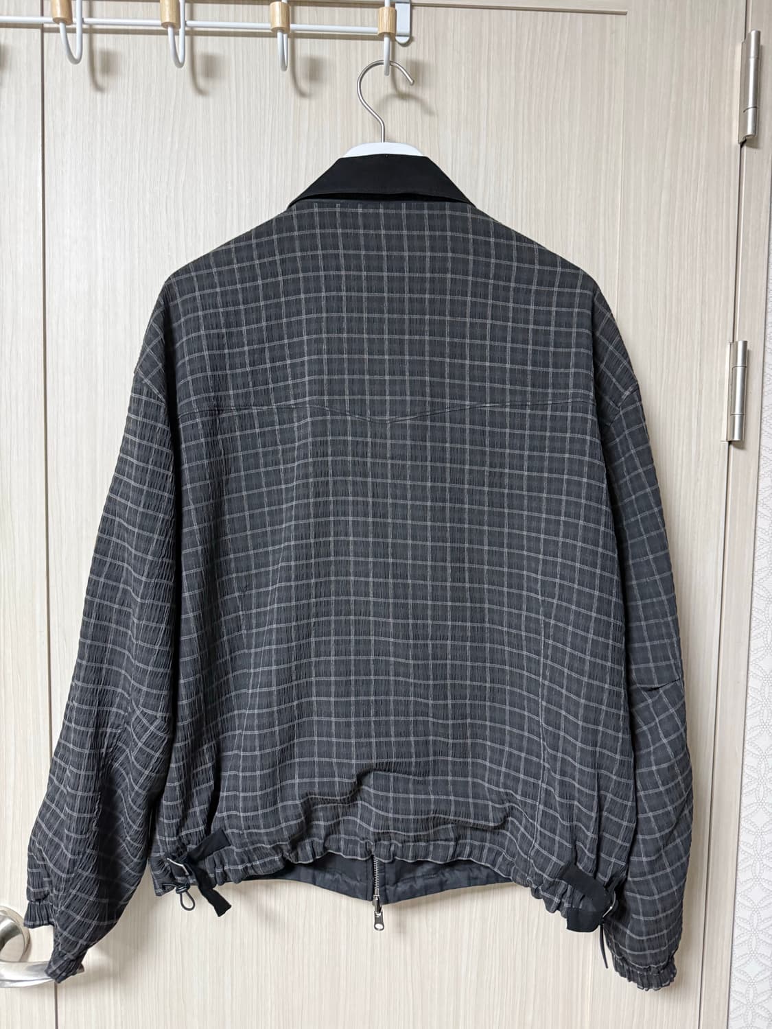 [3]폴리테루 26ss 라미체크 블루종 002 상품이미지2