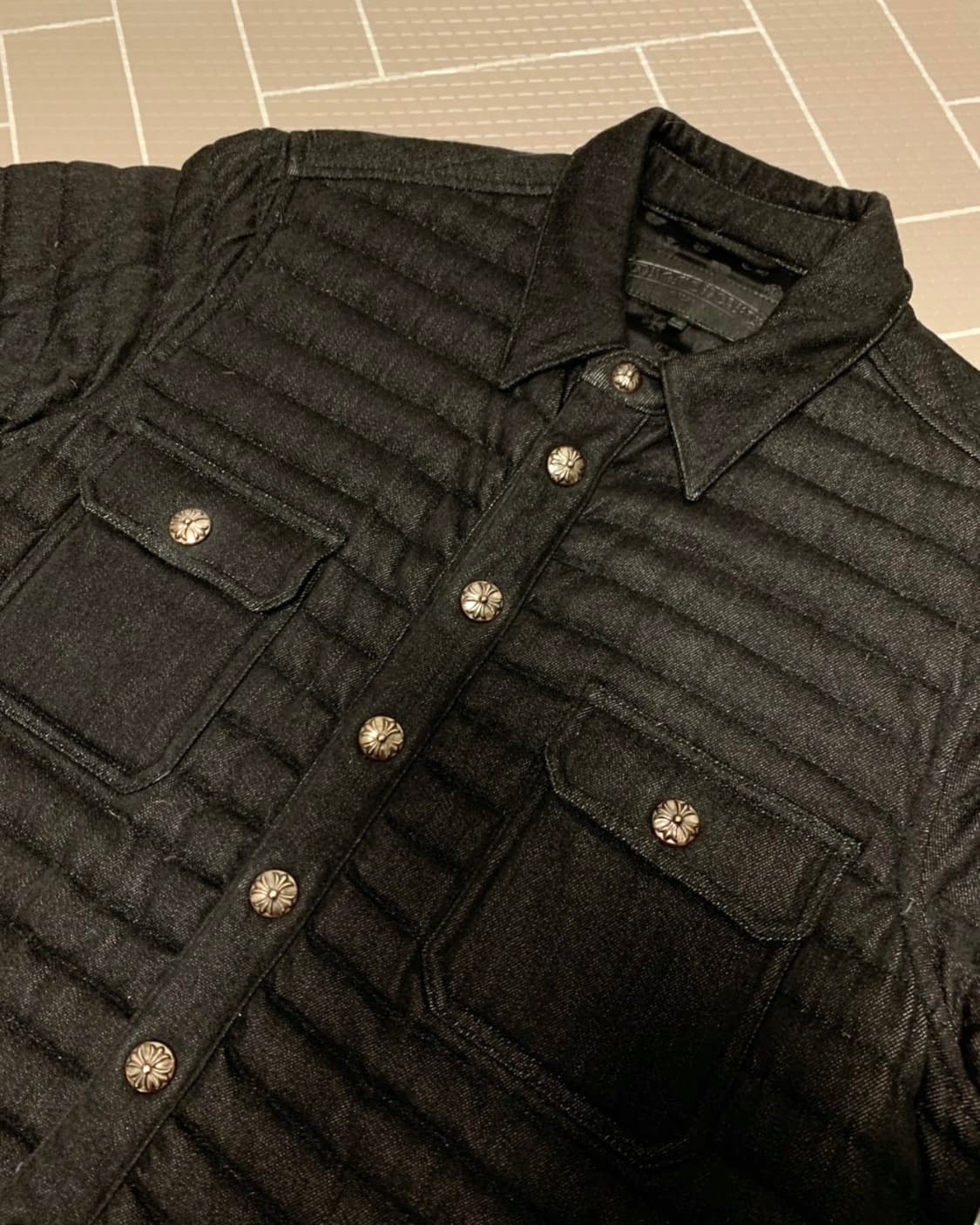 크롬하츠 퀄팅 패딩자켓 (L/상태극상) 상품이미지3