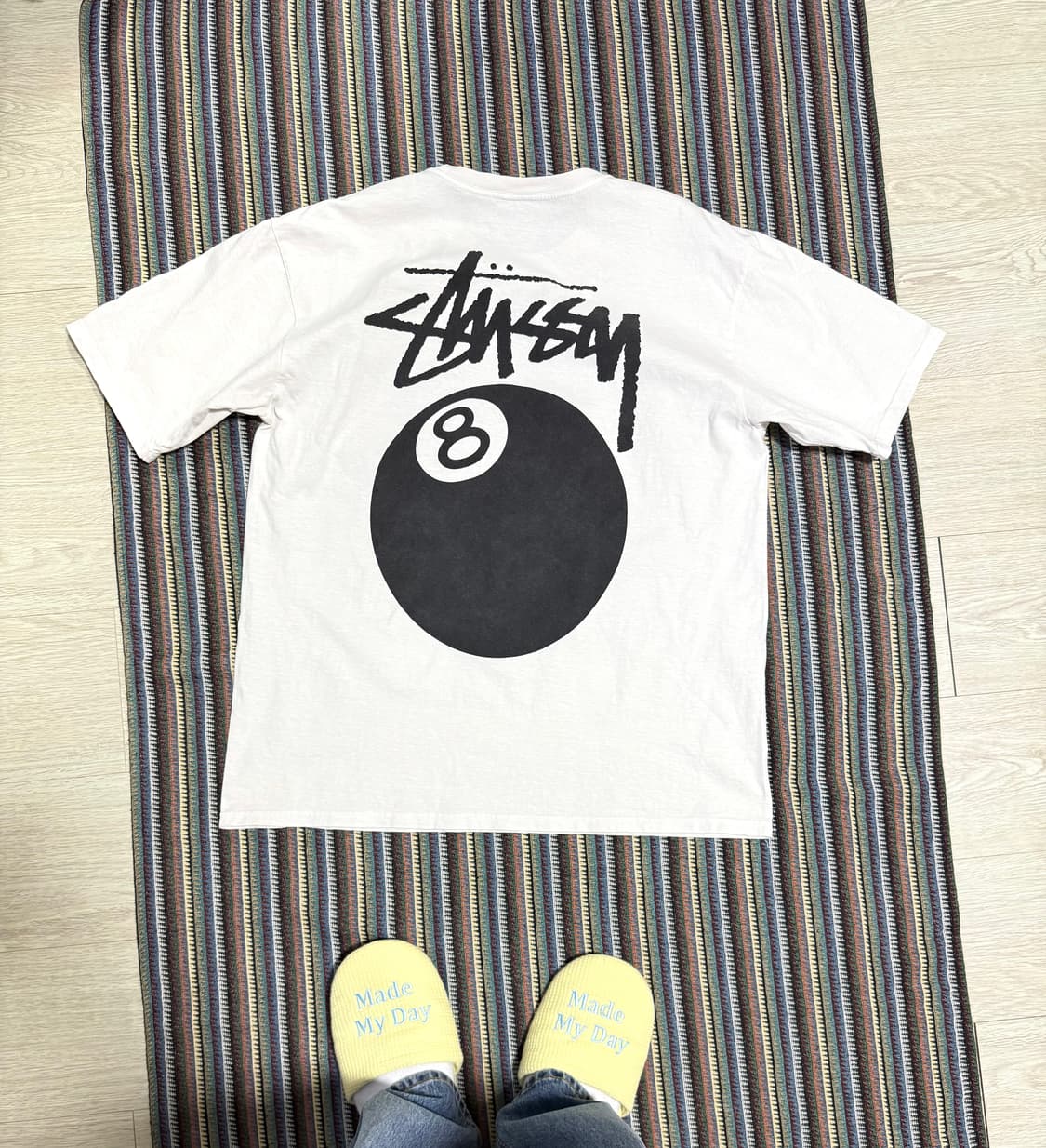 스투시 8볼 피그먼트 반팔 티셔츠 상품이미지2