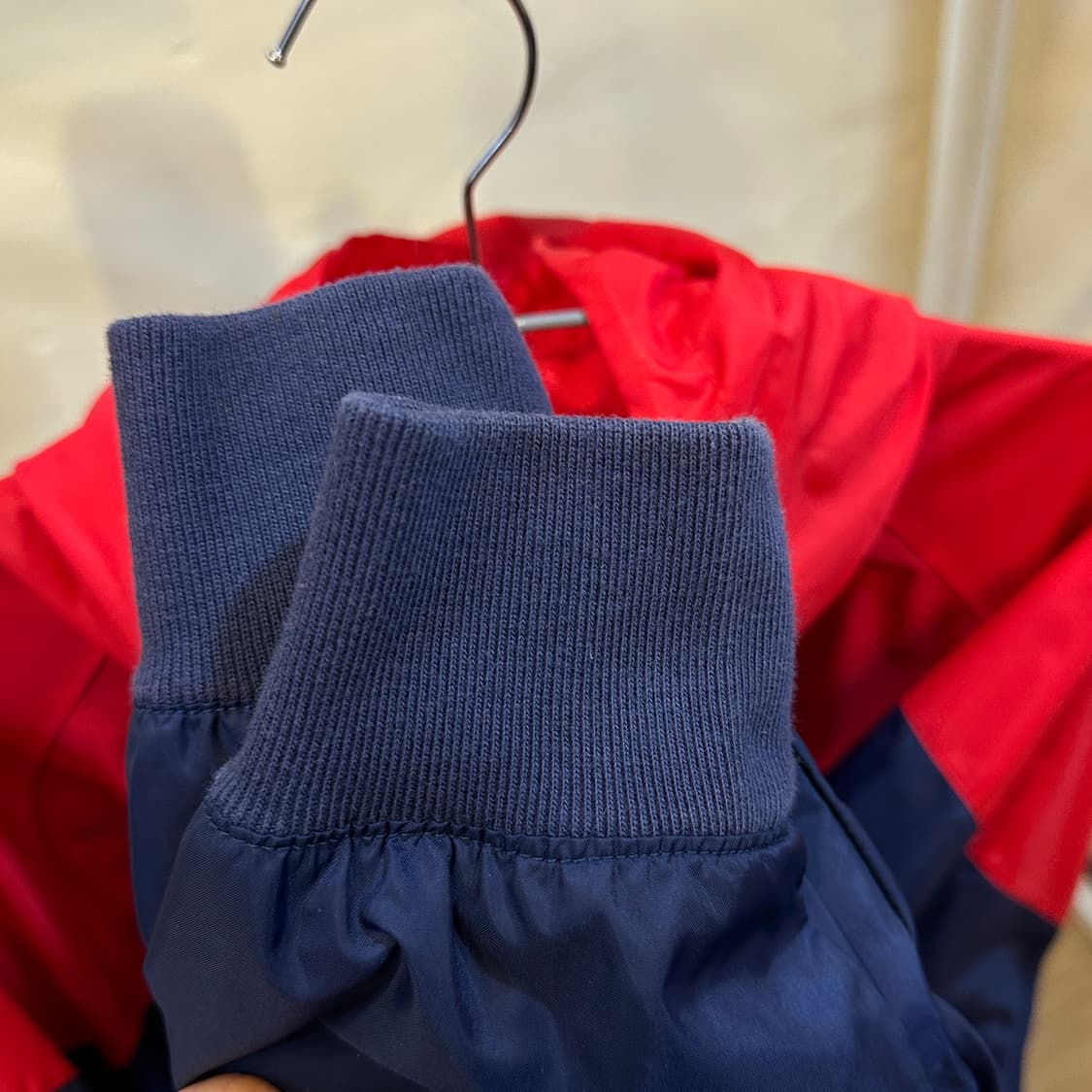 나이키 바람막이 자켓 레드/네이비 XL 상품이미지4