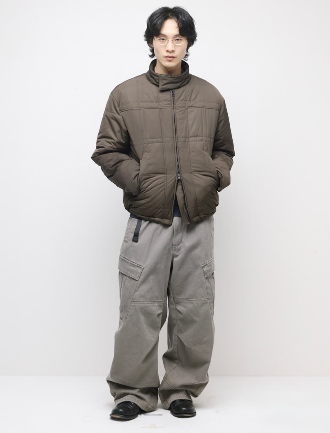 해칭룸 스퀘어 푸퍼자켓 상품이미지3