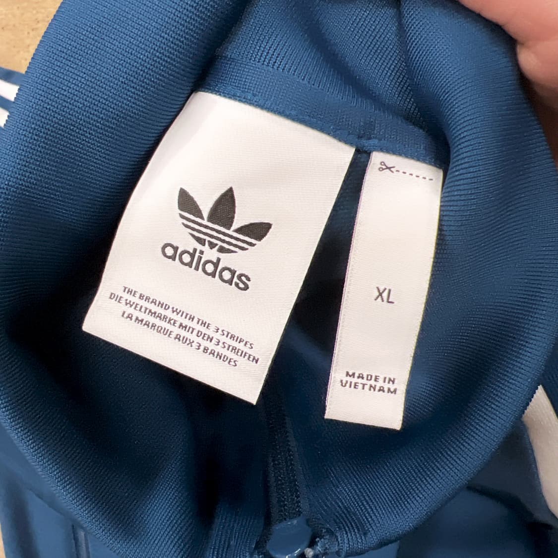 아디다스 네이비 베켄바우어 투웨이 져지 트랙탑 상품이미지5