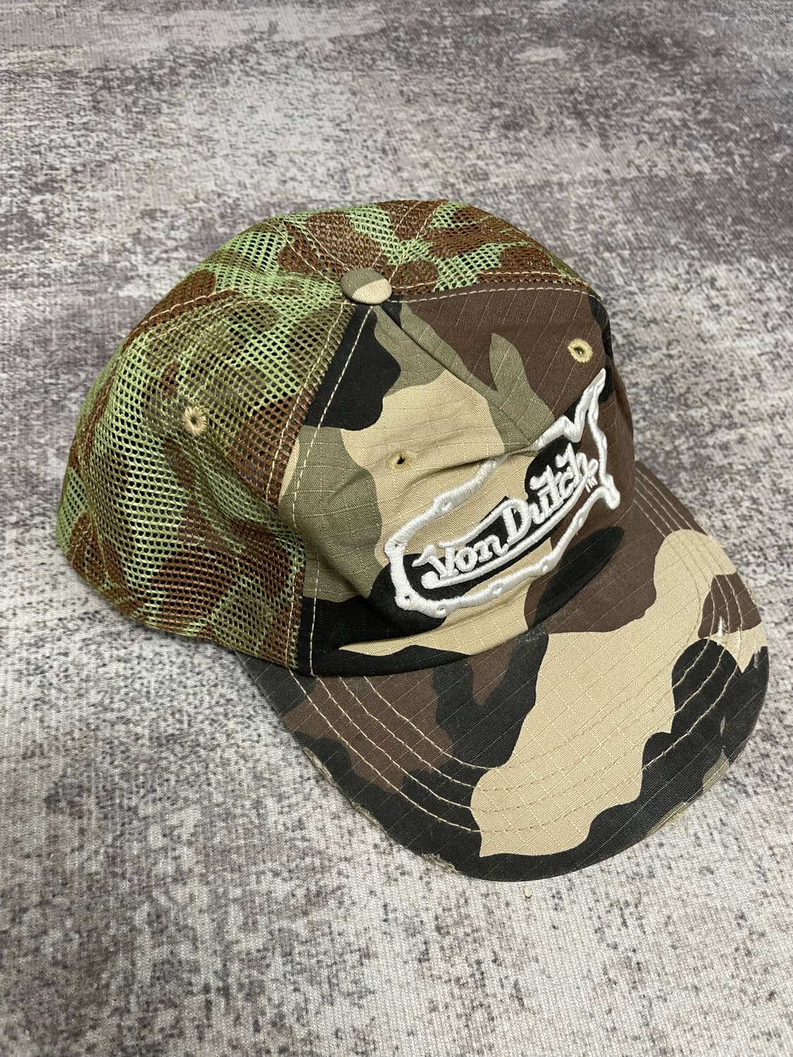 00s vtg 본더치 카모 트러커 상품이미지3