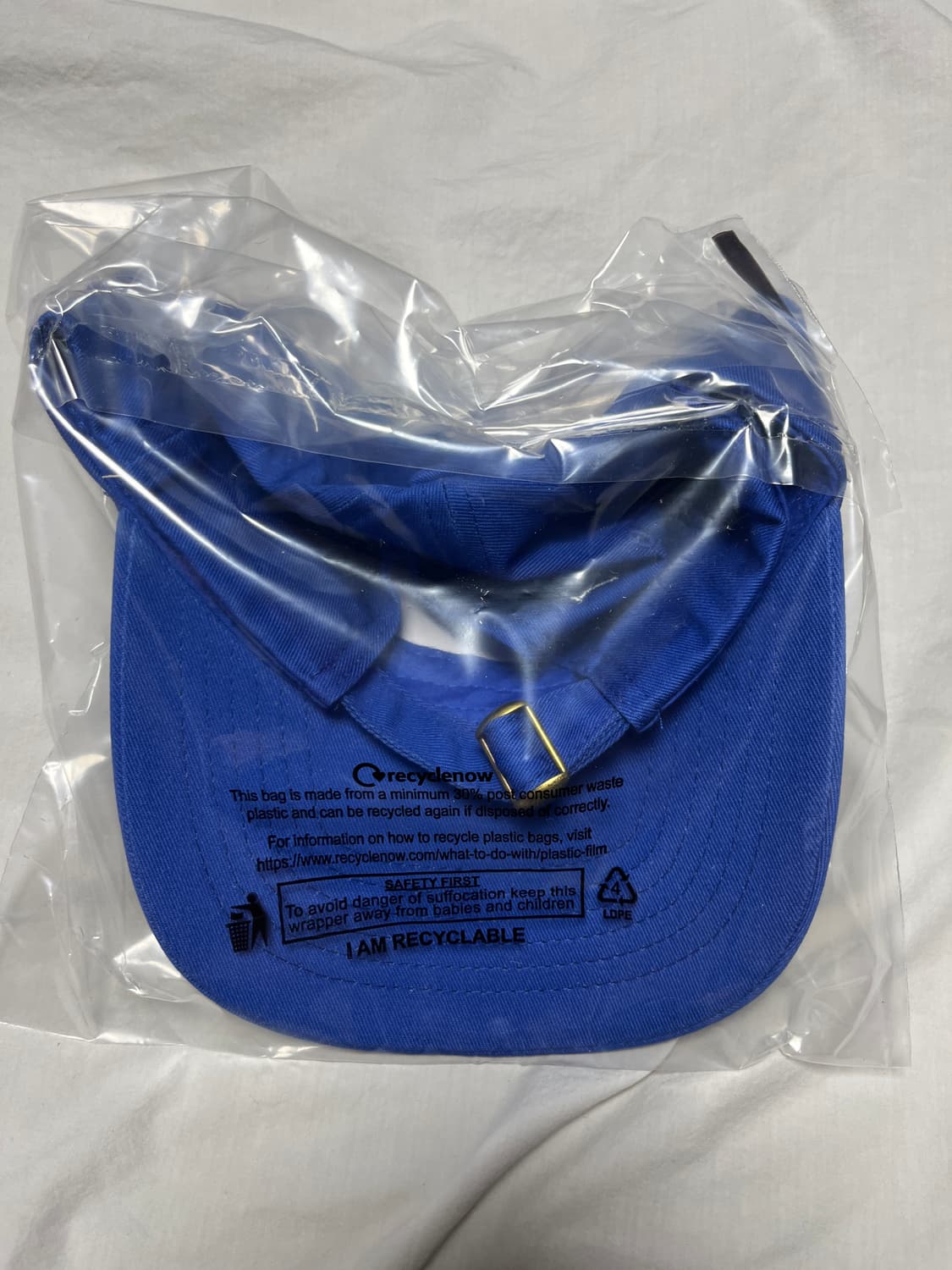 IDEA I don’t work here 캡 모자 블루 새상품 상품이미지2