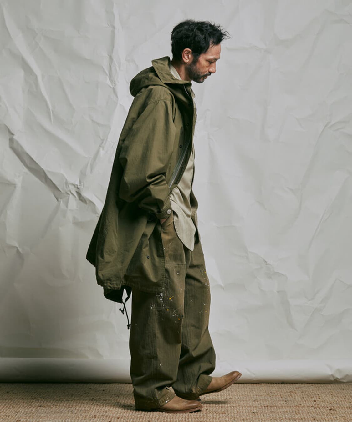 비헤비어 / m48 피쉬테일 밀파카 올리브 / 3 상품이미지3