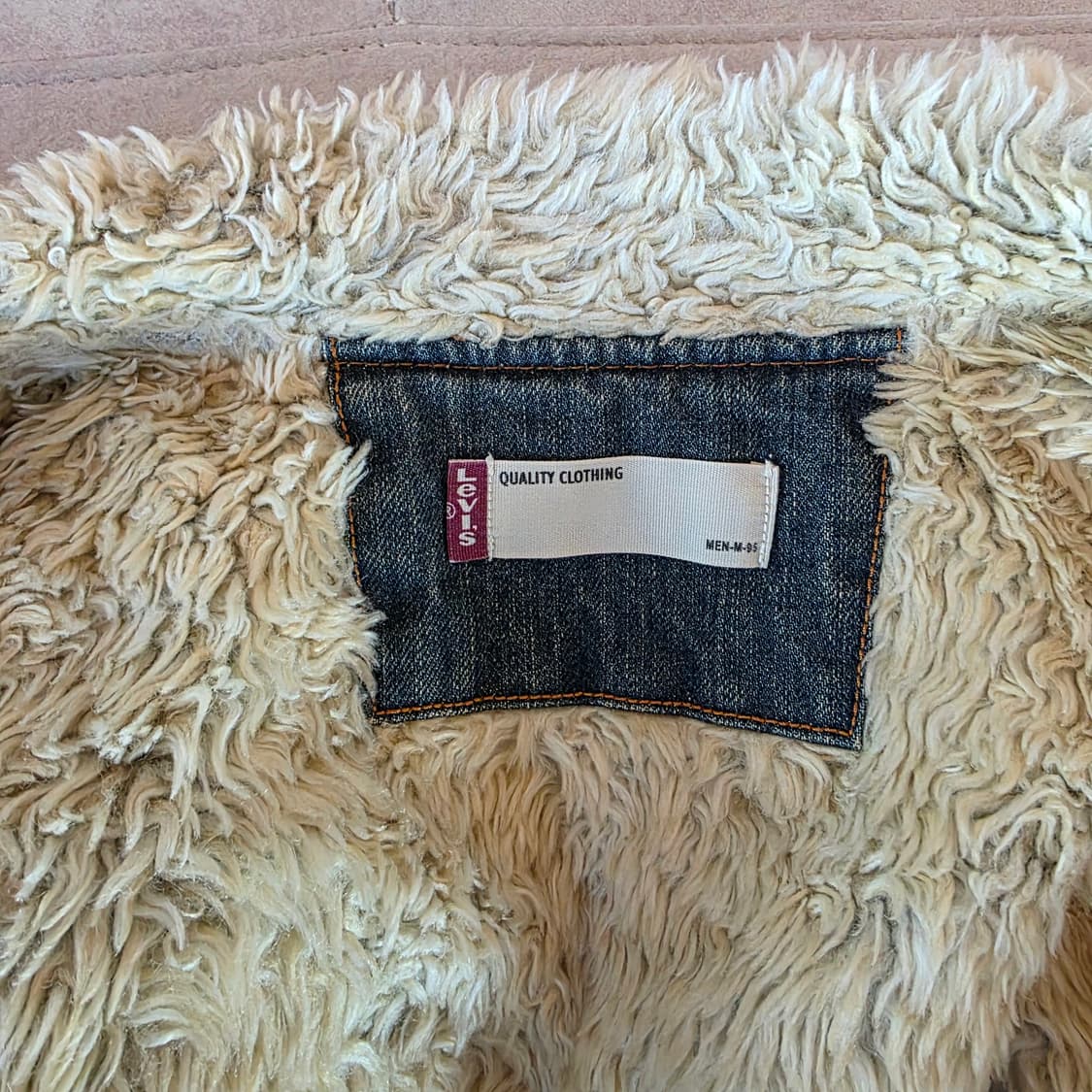 국내매장판!! LEVIS 리바이스 양털자켓 M(실사이즈 국내100) 상품이미지4