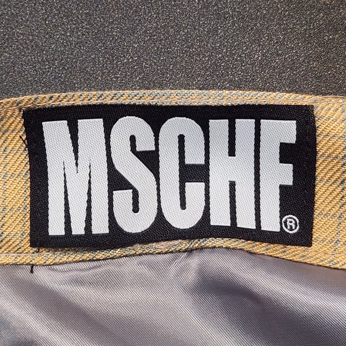 미스치프 체크 미니스커트 (M) 상품이미지3