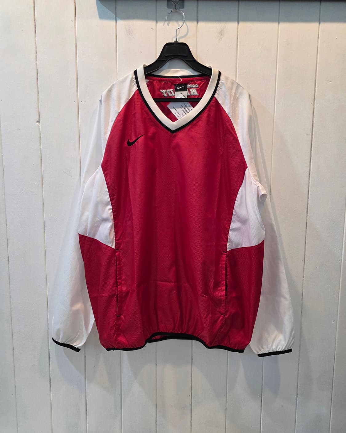 NIKE 나이키 UV 브이넥 경량 우븐 맨투맨 상품이미지1