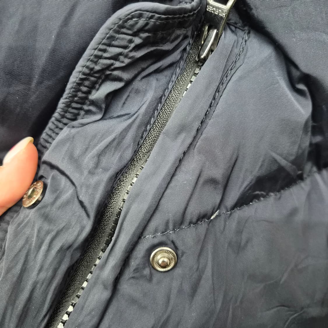 타미힐피거 네이비 푸퍼 패딩 점퍼 남성 L 상품이미지4