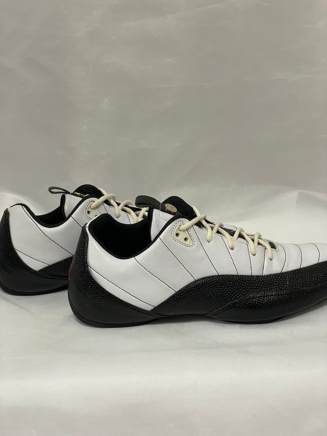 (250) 나이키 에어 조던 12 프리마 트레이너 블랙 화이트 신발 상품이미지4