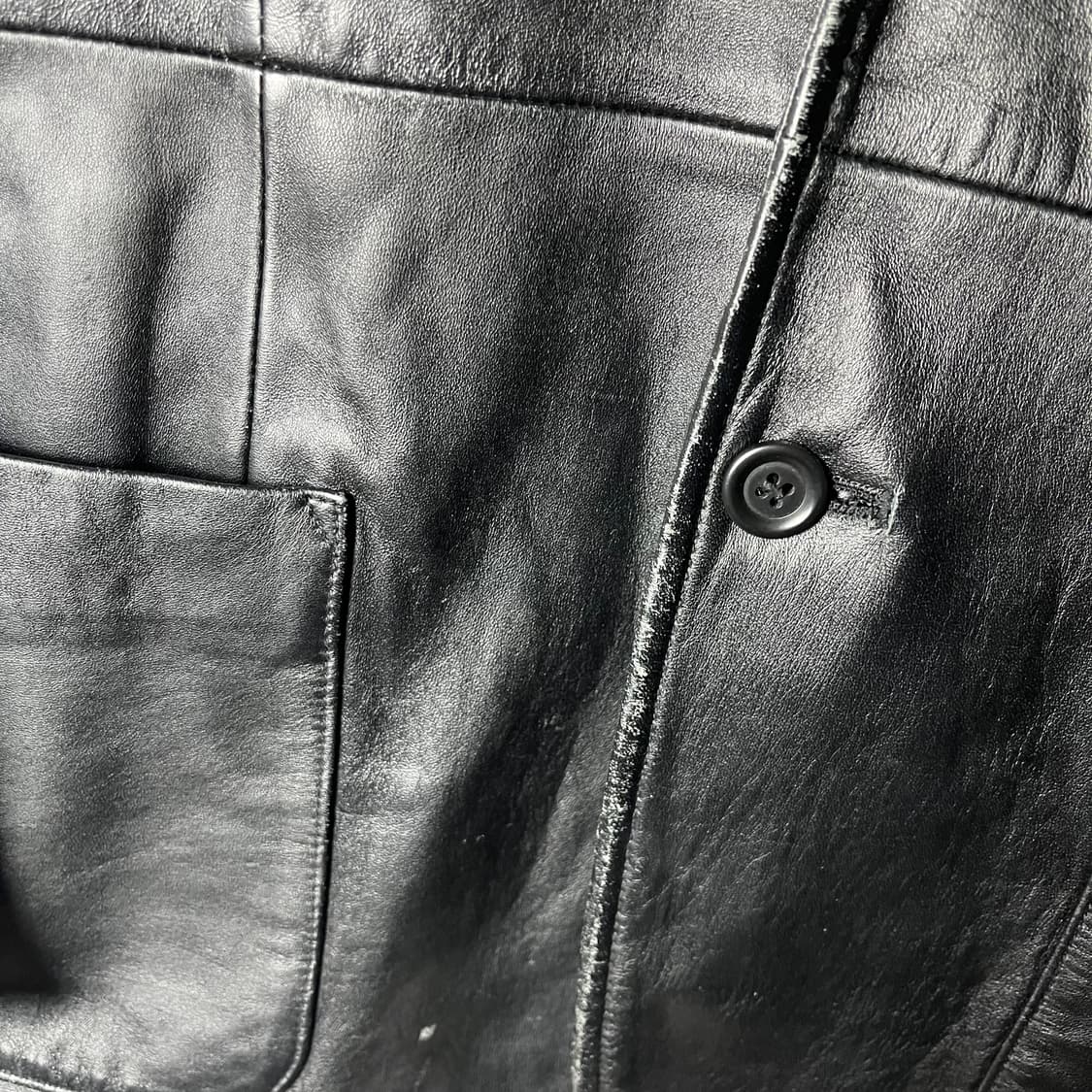 [Tornado Mart] 토네이도마트 램스킨 레더 블레이저 상품이미지6