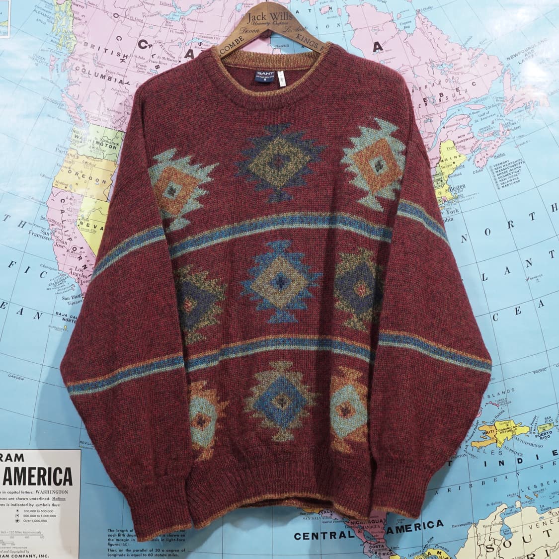 GANT 이태리 나바호 패턴 니트 상품이미지1