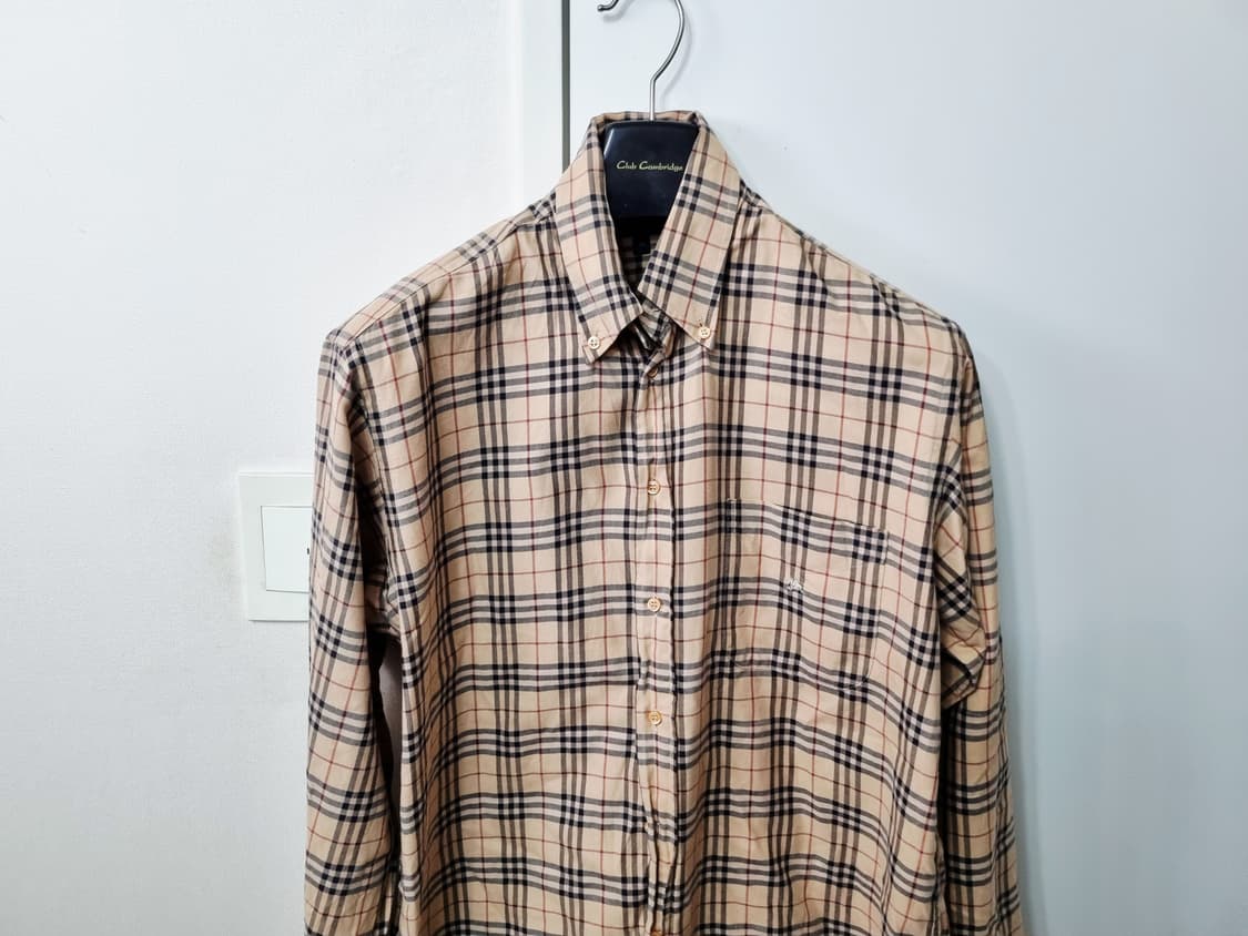 버버리 정품 노바체크남방 상품이미지2