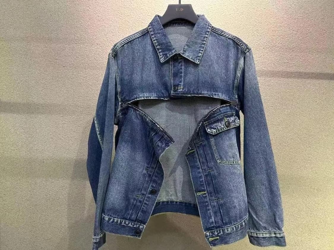 요지 야마모토 인디고 데님 재킷 상품이미지1