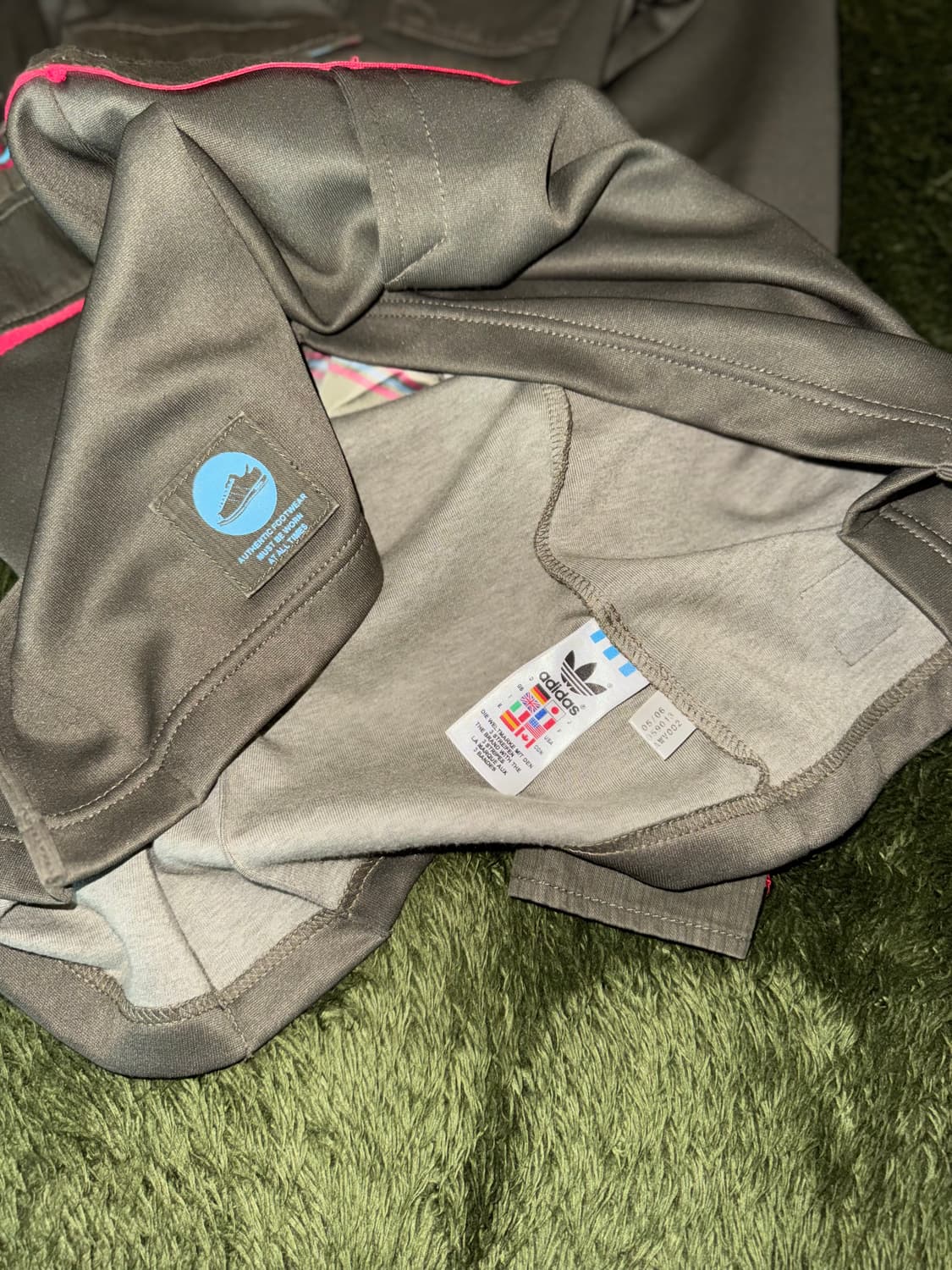 [85] 00s 아디다스 오리지널스 패치워크 밀리터리 저지 원피스 상품이미지8