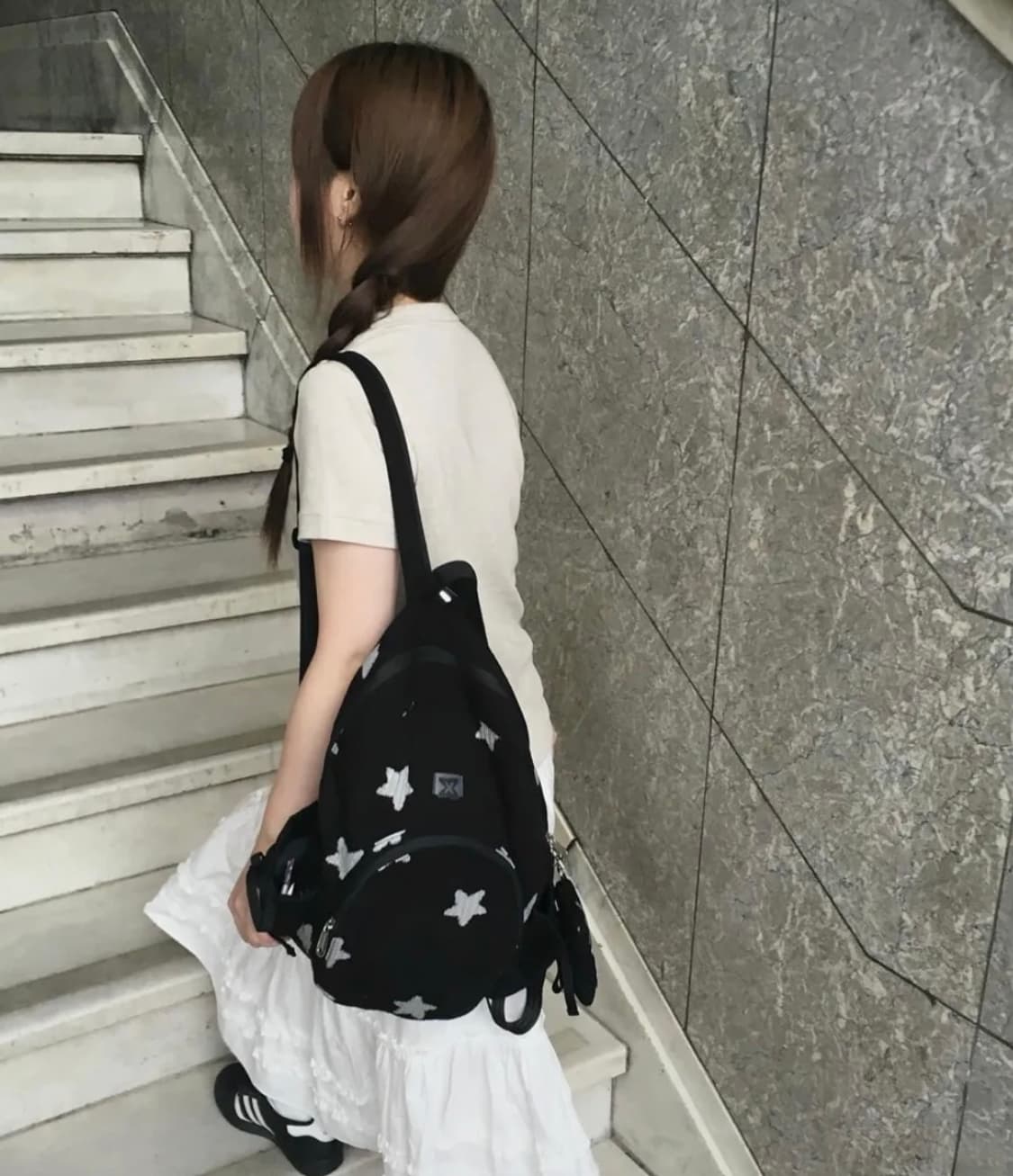 무음 가방 네스트 백팩 Nest Backpack (Black Star) 상품이미지1