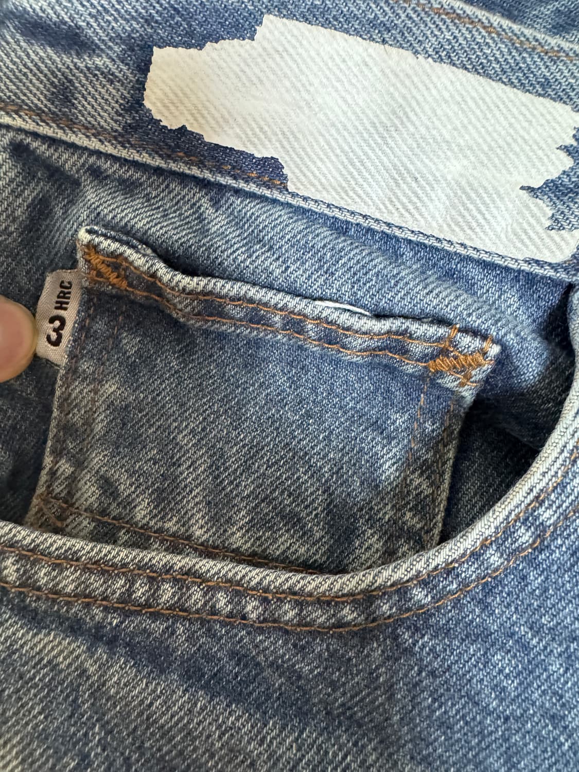 빈티지 칼하트FR 방염라인 데님 34/30 상품이미지4