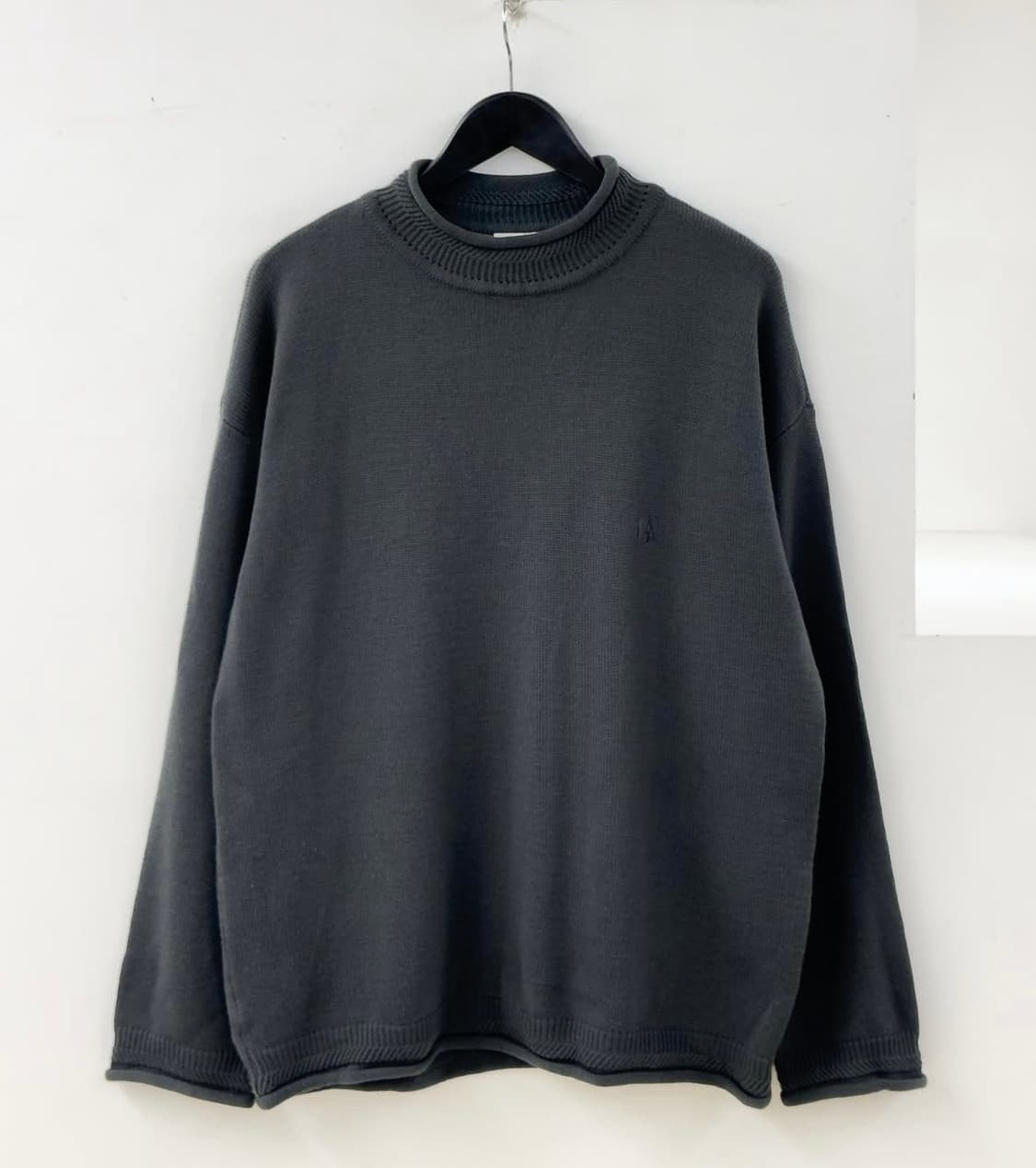 90s Giorgio Armani knit made in Italy 차콜 상품이미지1