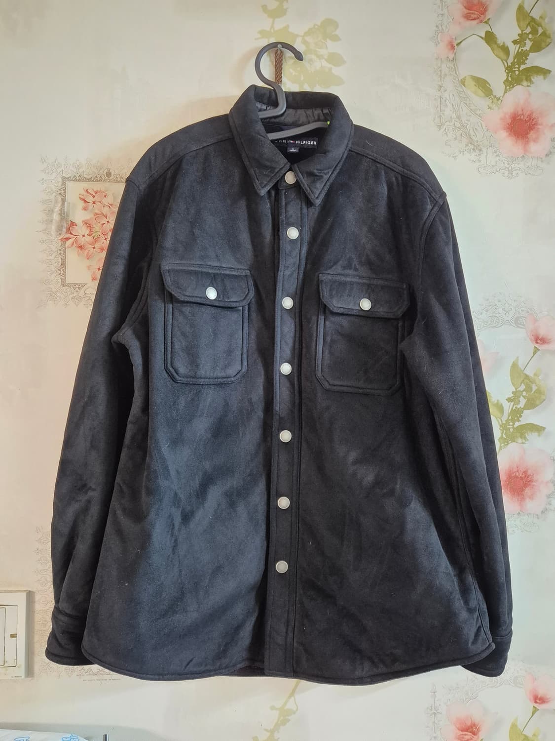 타미휠피겨 겨울 스웨이드 트러거 셔츠 남자 100 상품이미지1