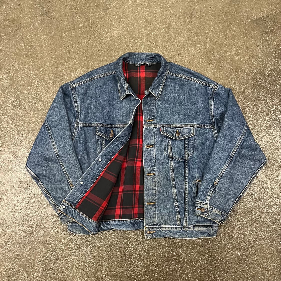 90s 리바이스 데님 트러커 자켓 (110) 상품이미지1