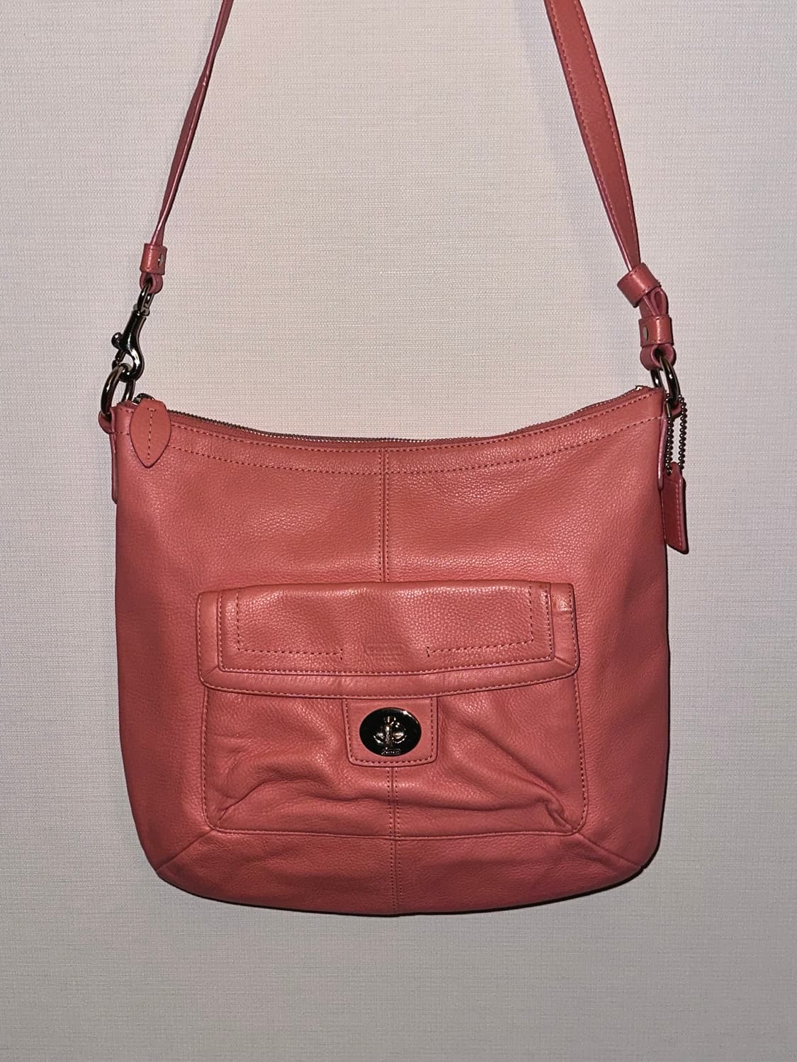 빈티지 코치 코랄 크로스 숄더 백 상품이미지4