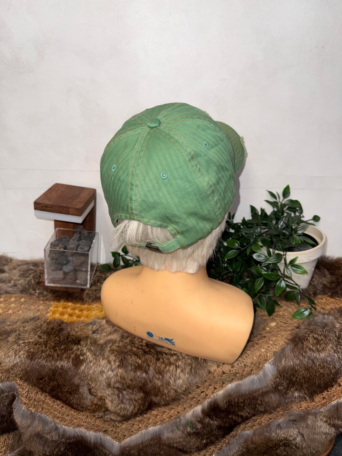 Von Dutch pink green logo ball cap 상품이미지3