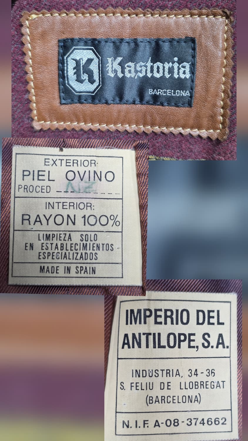 카스토리아 남성 사파리 양가죽자켓 105~슬림110 빈티지 레더 XD73 상품이미지7