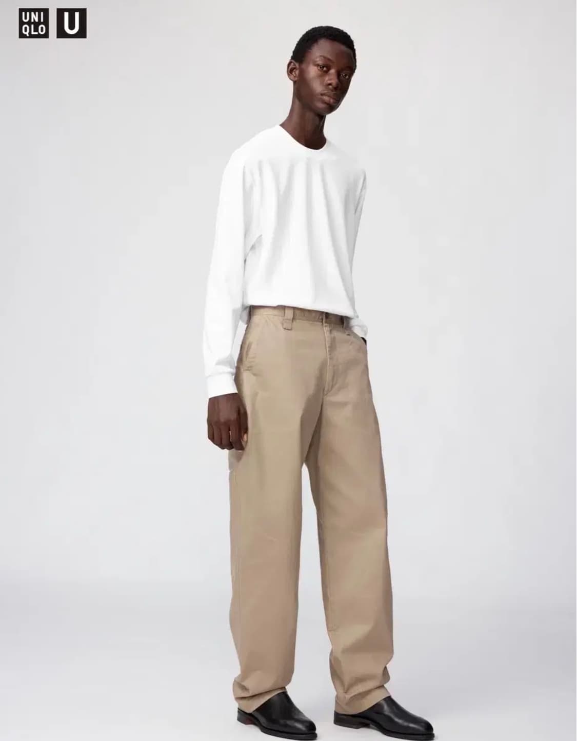 [73] 유니클로 U 와이드 치노팬츠 긴기장 상품이미지1