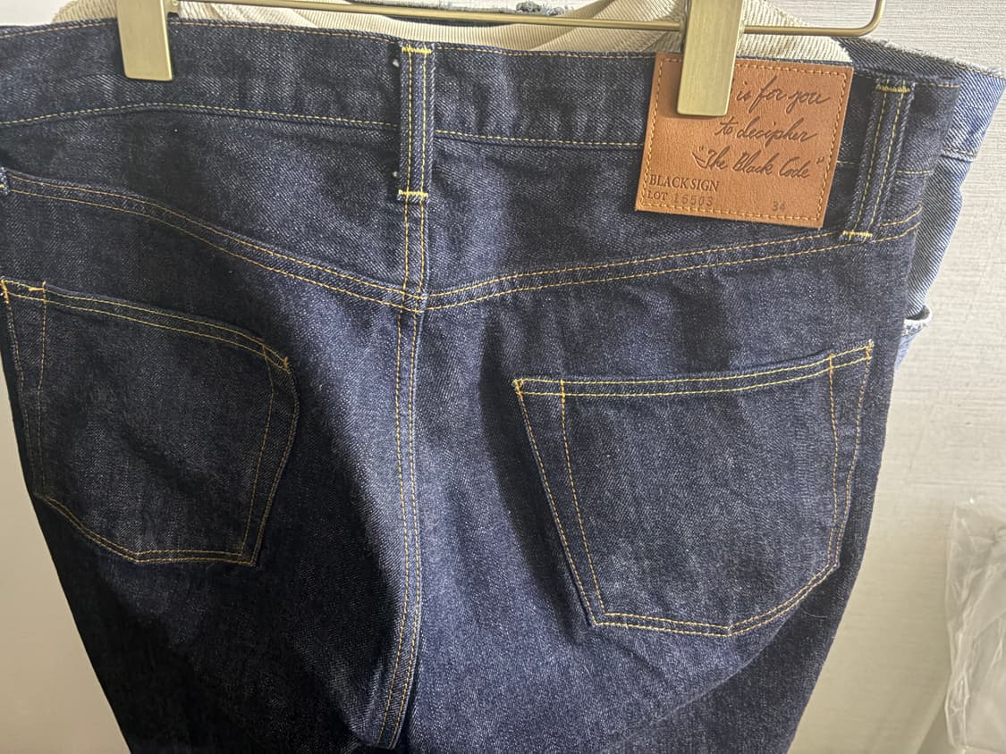 블랙사인 14oz bs denim pants 상품이미지7
