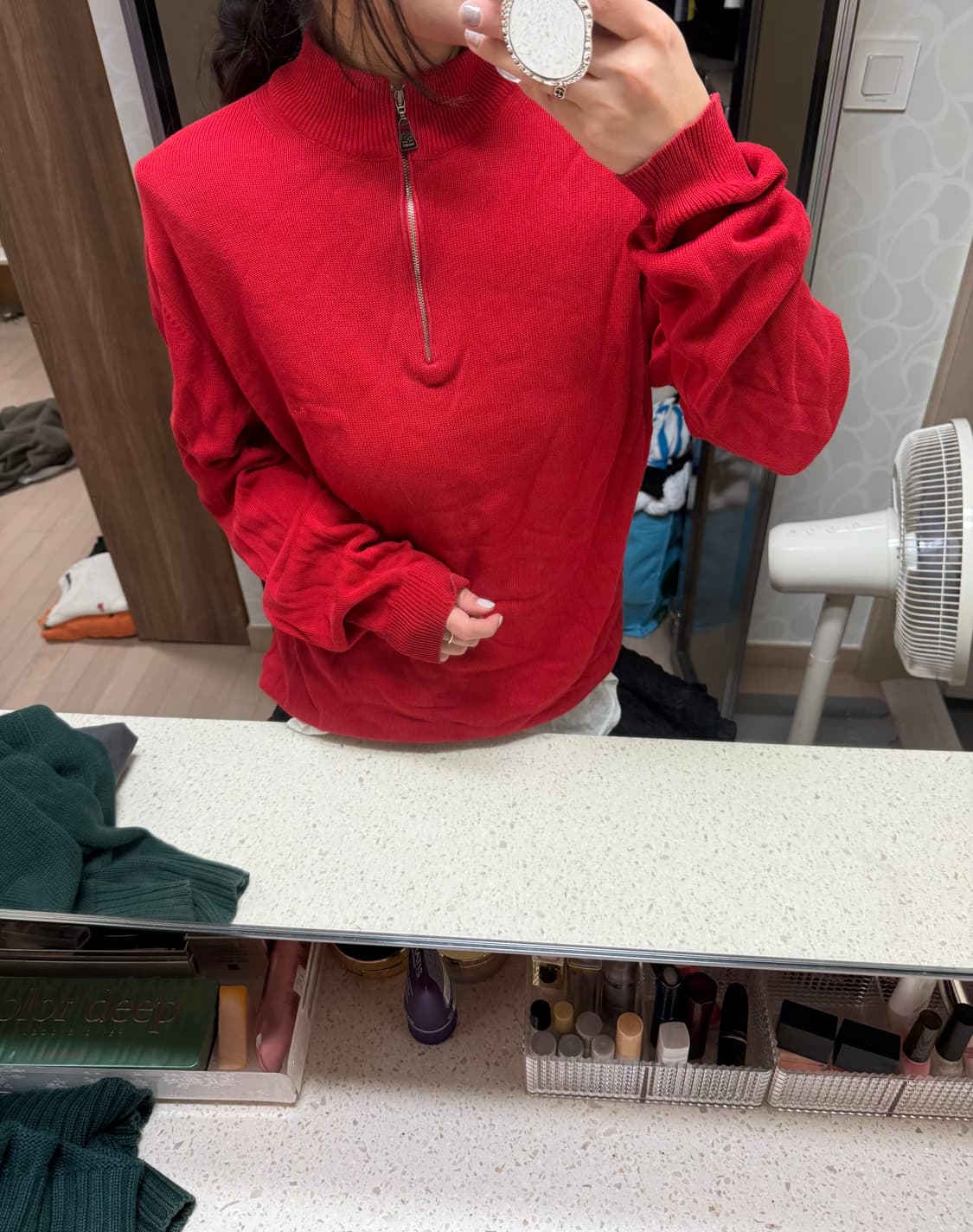 버버리 런던 레드반집업M 상품이미지6