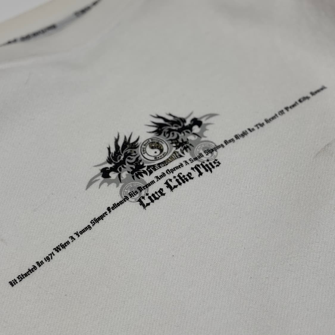 T&C 서프 음양 드래곤 그래픽 스웨셔츠 상품이미지4