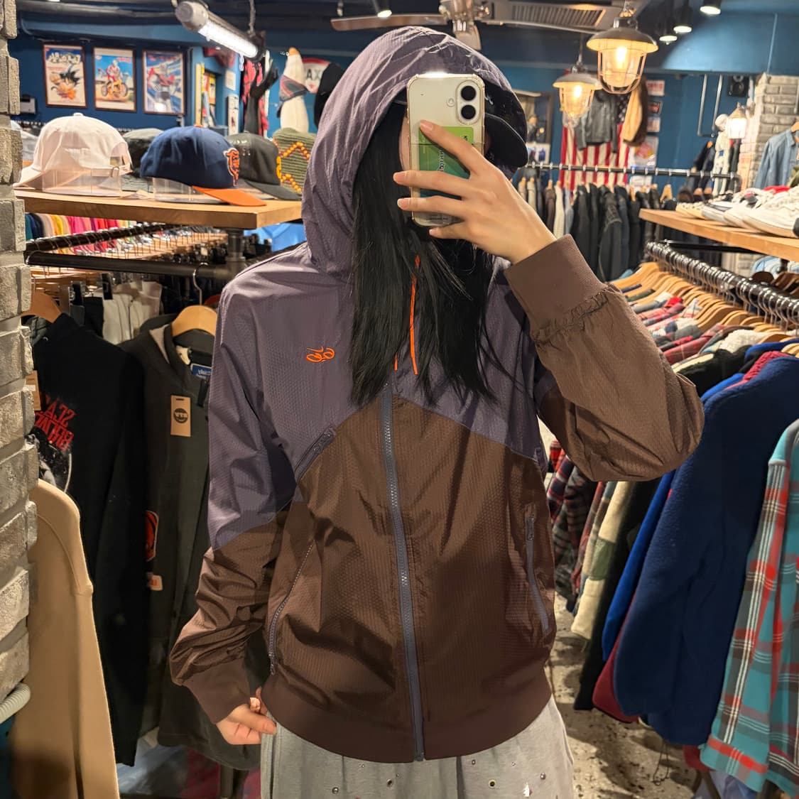 nike 나이키 식스제로 스트링 배색 바람막이 상품이미지2