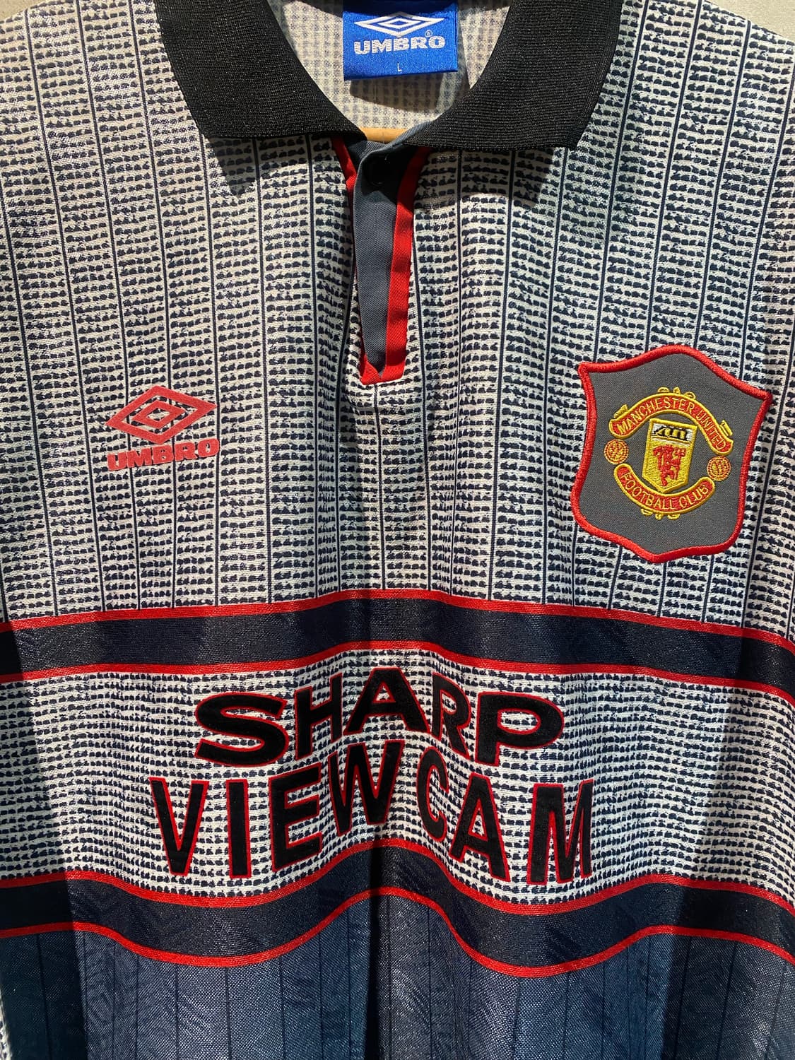 95-96 맨체스터유나이티드 베컴 어웨이 긴팔 유니폼 상품이미지3