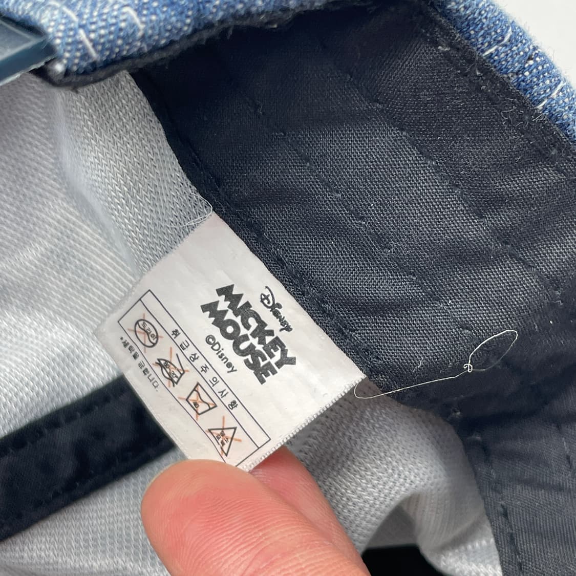 [택포] 디즈니 미키마우스 볼캡 데님 상품이미지6