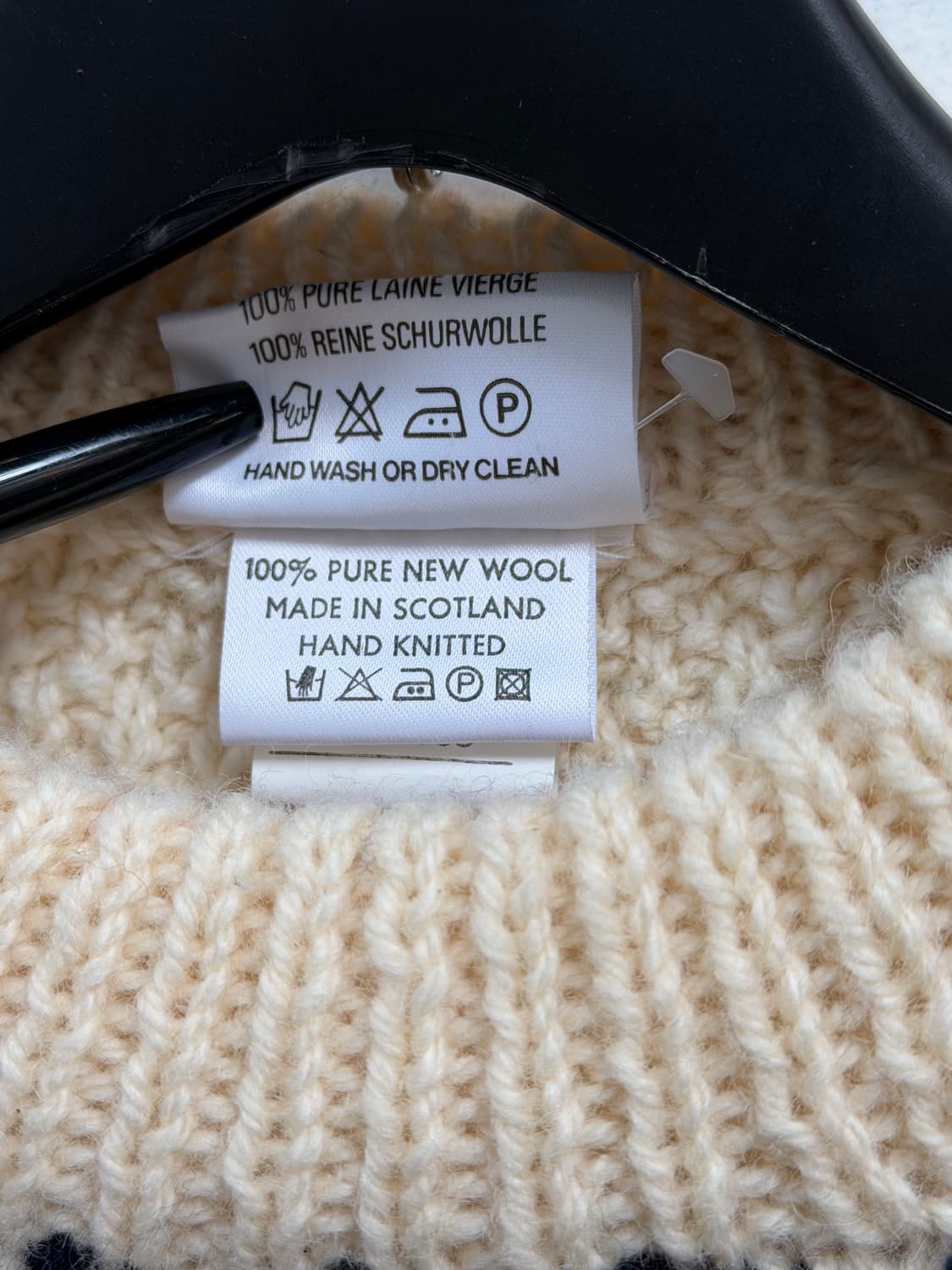 Glenshee Woollens 스코틀랜드 울 니트 스웨터 42 상품이미지3