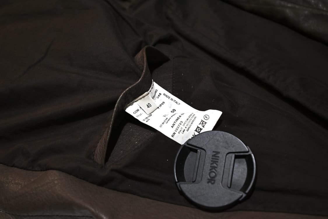 Emporio Armani 00s leather crab jacket 상품이미지9